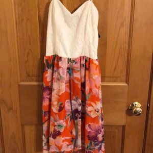 Size 7 high low dress